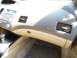 2007 Honda Civic LX Gold Sedan 1.8L Vtec AT #A24896